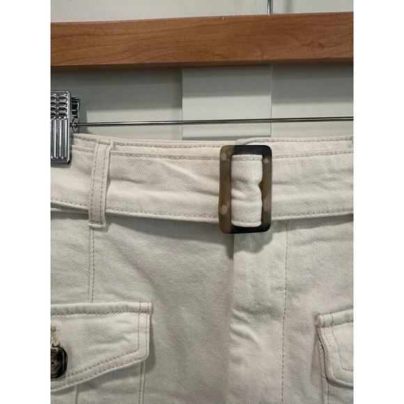 Ted Baker Denim Mini Skirt Size 3(US 8) - Picture 5 of 7